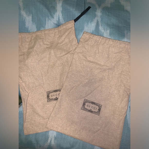 Men's GG Rhyton Low Top Canvas and Leather Sneakers - Picture 6 of 7